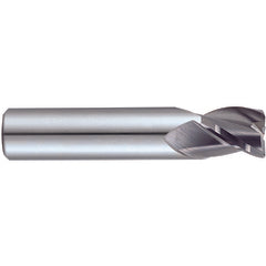 1/4 x 1/4 x 3/8 x 2 3Fl Stub H-35 Carbide For Stainless Steel End Mill - Exact Tooling