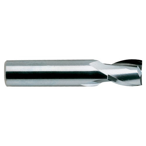 1/8″ × 1/8″ × 1/4″ × 1 1/2″ 2 Flute Square End Carbide End Mill-Plain Shank - Exact Tooling