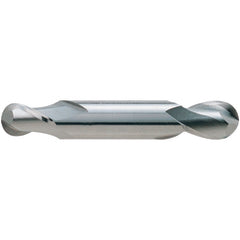 1/4 x 1/4 x 1/2 x 2-1/2 4Fl Stub DE Ball St Carbide End Mill - Exact Tooling