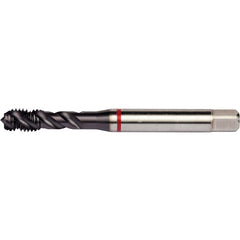 M14x1.5 HSS-E PM 3 Flute 6H 45 Degree Red Shark Machine Tap Spiral Flute-TiAlN/Top E-code # E766M14X1.5 - Exact Tooling