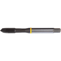 ‎#10-32 3 Flute H3 HSS-E PM DIN ANSI Machine Tap - Yellow Shark for Low Alloy Steels - Plug Style E-code # E90910-32 - Exact Tooling