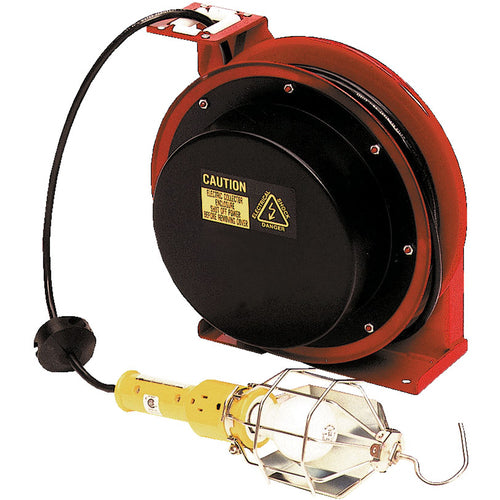 Electric Cord Reel-Lamp W/Receptacle - Exact Tooling