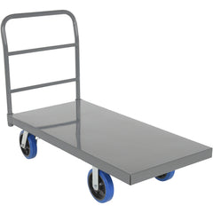 Steel Platform Truck W/ 8 × 2 Elastic Rubber - Exact Tooling