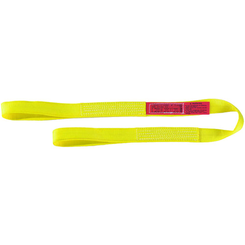 EE1601NFX3 1″ × 3' Eye and Eye 1-Ply Web Nylon Sling - Exact Tooling