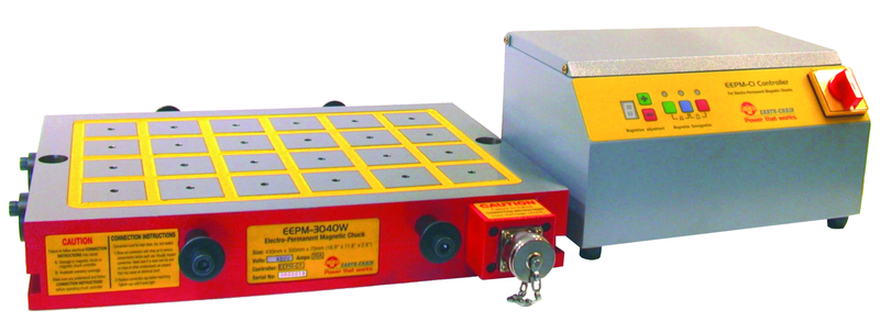 31.9" x 23.6" x 2.8" - Electro Permanent Magnetic Chuck - Exact Tooling