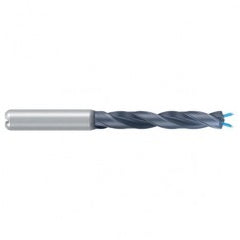 8mm EF HP Carbide 5XD Coolant Thru Drill - Exact Tooling