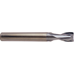 3.0-3-4-8-40 R.2-N2.9 2Fl H-25 Stub Cut TiCN Coated CBD For Aluminum - Exact Tooling