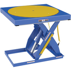 Built-In Manual Scissor Table Carousel-EHLT - Exact Tooling