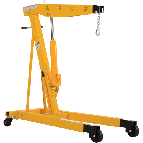 Engine Hoist Telescopic Legs 6K Capacity - Exact Tooling