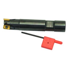 #924 06-5/8" Dia - 5/8" SH - Holds 2 Inserts - Indexable End Mill - Exact Tooling