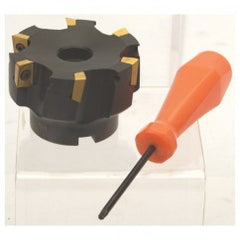 2" Dia. 90 Degree Face Mill - Uses ADKT 1505 Inserts - Exact Tooling
