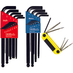 28PC HEX-L KEY 3-PACK - Exact Tooling