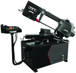 8 x 13" Mitering Bandsaw 45° Right Head Movement; Variable 80-310 Blade Speeds (SFPM) 30" Bed Height; 1-1/2HP; 115/230V; 1PH CSA/UL Certified Motor Prewired 115V - Exact Tooling