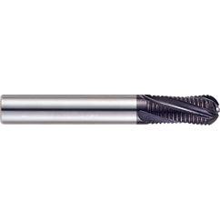1/4 X 1/4 X 3/4 X 2-1/2 3Fl Reg Fine Ball Rougher X-Power Carbide End Mill - Exact Tooling