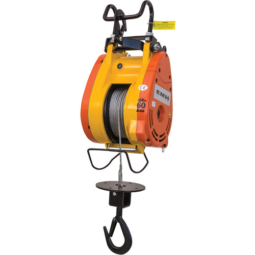 Electric Mini Hanging Cable Hoist 300Cap - Exact Tooling