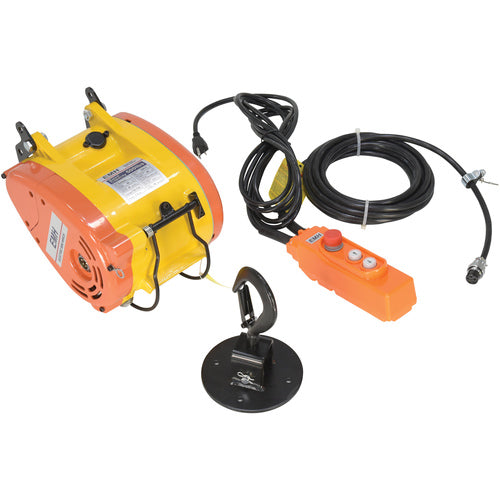 Electric Mini Hanging Cable Hoist 500Cap - Exact Tooling