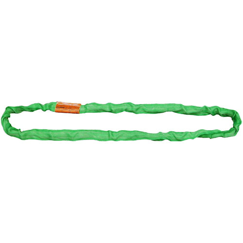 EN60X2 Green Endless 2' Roundsling Polyester Sling - Exact Tooling