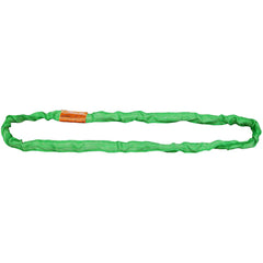 EN60X2 Green Endless 2' Roundsling Polyester Sling - Exact Tooling