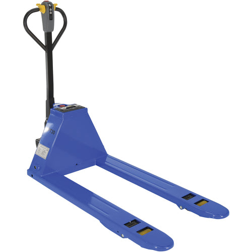 Pallet Truck Power Drive 27 × 48 3000# - Exact Tooling