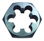 1-3/8-6 NC / HSS Standard Thread Hexagon Die - Exact Tooling