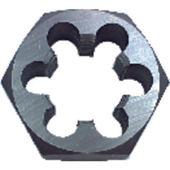 ‎9/16-12 NC / Carbon Steel Std Thread Hexagon Die - Exact Tooling