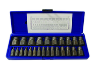 25 Piece Hex Head Multi-Spline Extractor Set - Exact Tooling