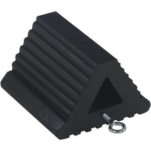 E x truded Rubber Wheel Chock 8.5 × 8.5 × 6 - Exact Tooling