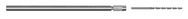 #67 Size - 3/16" Shank - 4" OAL - Drill Extention - Exact Tooling