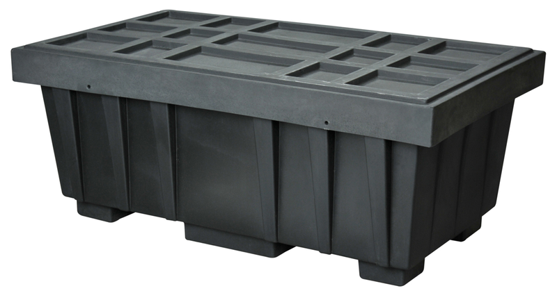 110 GAL SPILL KIT BOX BLACK W/COVER - Exact Tooling