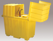 2 DRUM WORK STATION W/COVER - Exact Tooling