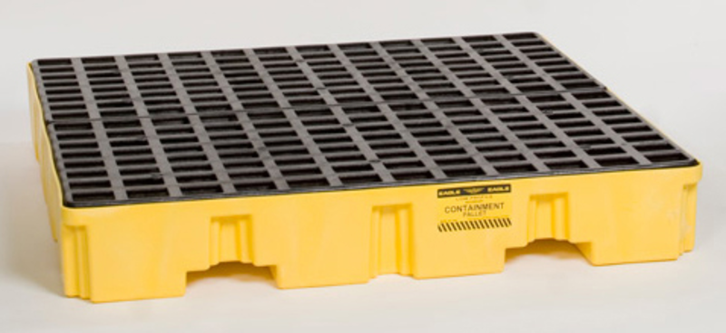 4 DRUM LOW PROFILE CONTAINMENT PALLE - Exact Tooling