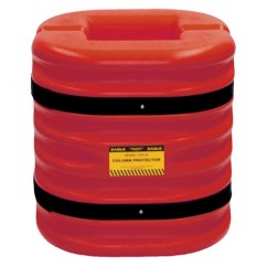 6" COLUMN PROTECTOR RED 24" HIGH - Exact Tooling