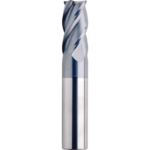 1/4″ × 1/4″ × 2 1/2″ 4 Flute Single End Carbide Finishing Center Cutting End Mill-veri4 Series/List #5980 - Exact Tooling