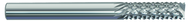 1/4 x 1 x 1/4 x 3 Solid Carbide Router - End Mill Style - Exact Tooling