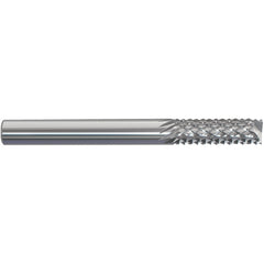 ‎1/8 × 1/2 × 1/8 × 1-1/2 Solid Carbide Router - End Mill Style - Exact Tooling