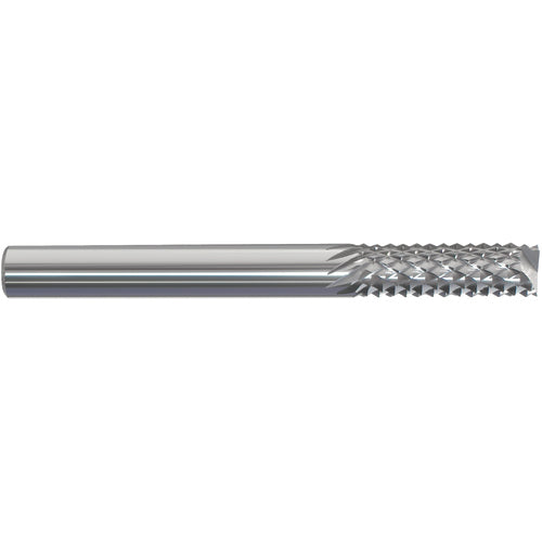 3/16 × 5/8 × 3/16 × 2 Solid Carbide Router - End Mill Style - Exact Tooling