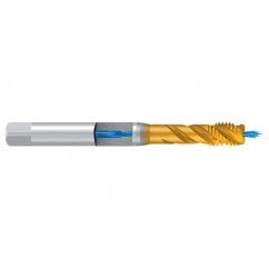 M10-ISO2/6H 1ENORM-Z-IKZ/E TiN Sprial Flute Tap - Exact Tooling