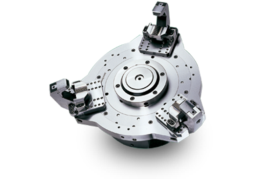 Auto Strong High speed and light weight type strong finger chuck for aluminum wheel - Part # F52A8 - Exact Tooling