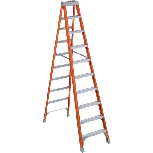 Fiberglass Step Ladder 10 Steps - Exact Tooling