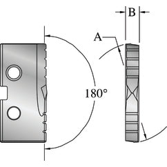 35MM FB SUPER COBALT 2 T-A BLADE - Exact Tooling