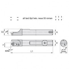 FCBI31260R CARBIDE SHANK BORING BAR - Exact Tooling