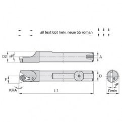 QCBI50085R CARBIDE SHANK BORING BAR - Exact Tooling