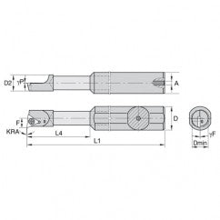 FCBI312500155R CARBIDE SHANK STEP - Exact Tooling