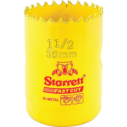‎1-1/2″ HSS Fast Cut Hole Saw - Starrett - Exact Tooling