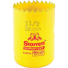 ‎1-1/2″ HSS Fast Cut Hole Saw - Starrett - Exact Tooling