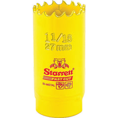 ‎1-1/16″ HSS Fast Cut Hole Saw - Starrett - Exact Tooling
