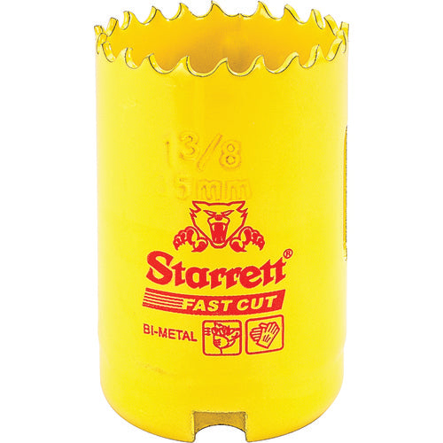 ‎1-3/8″ HSS Fast Cut Hole Saw - Starrett - Exact Tooling