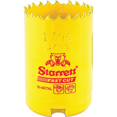 ‎1-7/16″ HSS Fast Cut Hole Saw - Starrett - Exact Tooling
