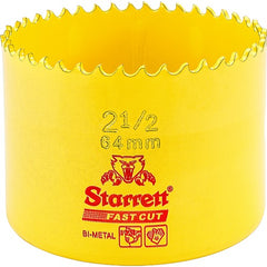 ‎2-1/2″ HSS Fast Cut Hole Saw - Starrett - Exact Tooling