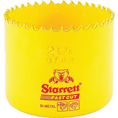 ‎2-1/4″ HSS Fast Cut Hole Saw - Starrett - Exact Tooling